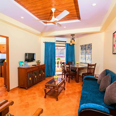 'Golden Rosa' Beach apartment Benaulim Exterior foto